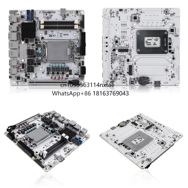 Lga 1700 Ddr5 Itx Motherboard - 2026年はホット！ N23 Q670 NASマザーボード 最大8*SATA 6*M.2