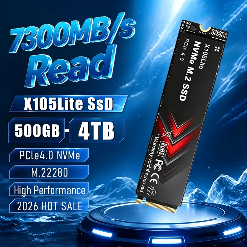 M.2 Nvme 4Tb Pcie 4.0 Ssd - NEW X105Lite 500GB～4TB PCIe 4.0 NVMe