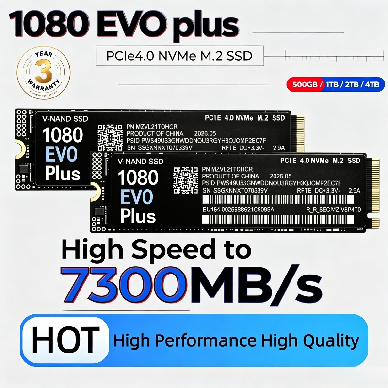 M.2 Nvme 4Tb Pcie 4.0 Ssd - オリジナルNEW 1080 EVO Plus M.2 NVMe