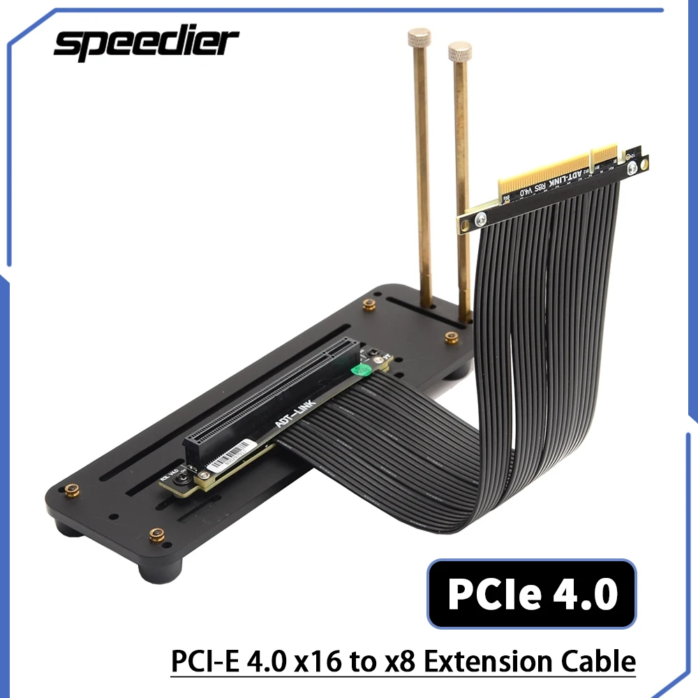 Pcie 4.0 X16 Riser Cable 90 Degree - ライザー PCI Express 4.0 X8 から