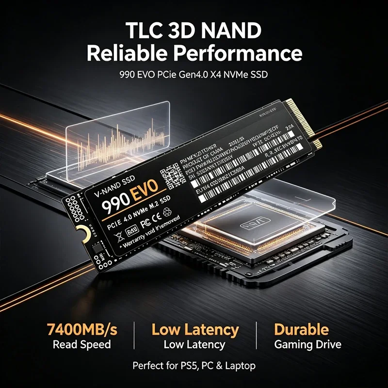 ゲーミング用M.2 NVMe SSD 990 EVO PCI - M.2 Nvme 4Tb Pcie 4.0 Ssd のレビューと価格