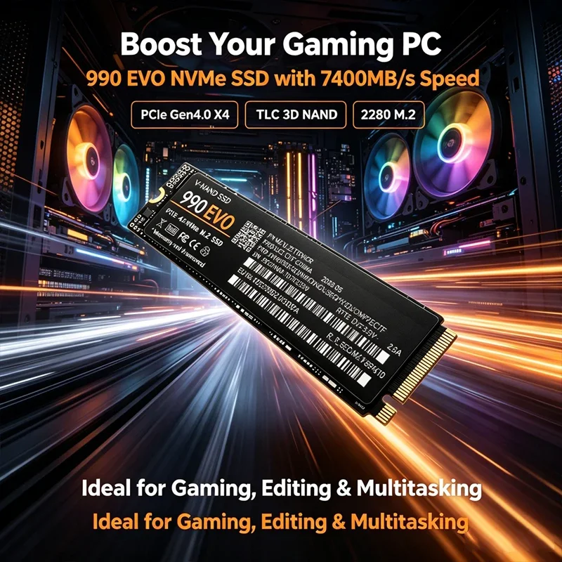 ゲーミング用M.2 NVMe SSD 990 EVO PCI - M.2 Nvme 4Tb Pcie 4.0 Ssd のレビューと価格