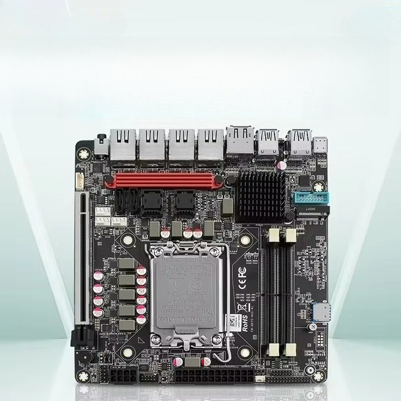 インテルVPro Q670 NASマザーボード 最大6*NV - Lga 1700 Ddr5 Itx Motherboard のレビューと価格