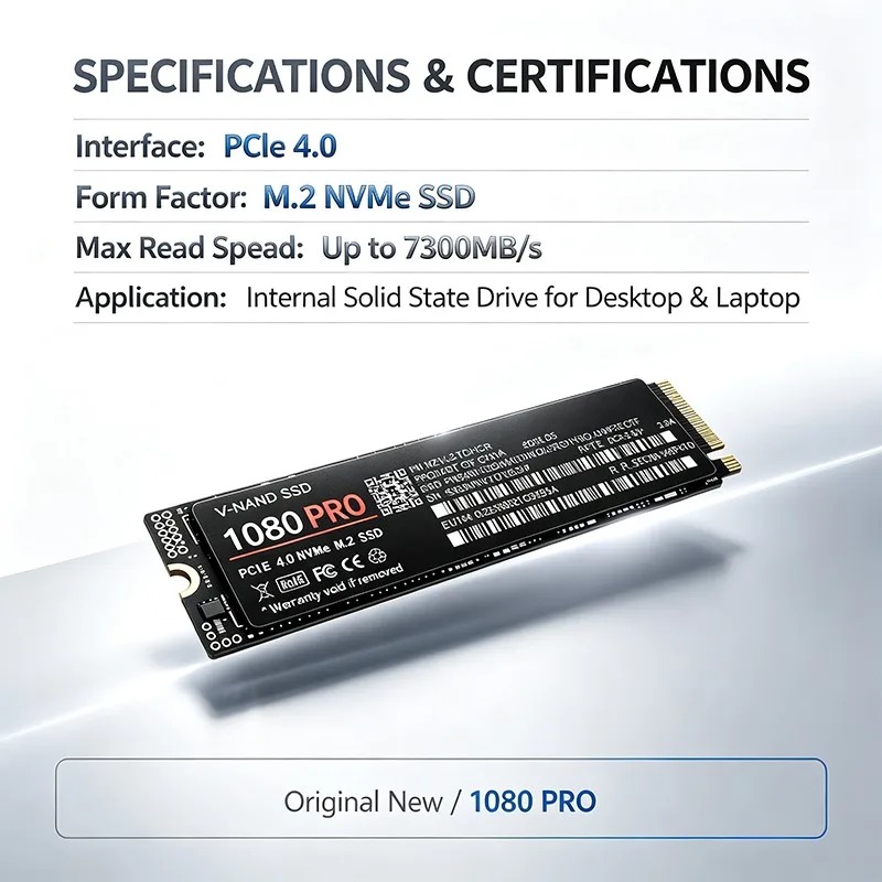 オリジナル1080PRO SSD M.2 NVMe PCIe - M.2 Nvme 4Tb Pcie 4.0 Ssd のレビューと価格