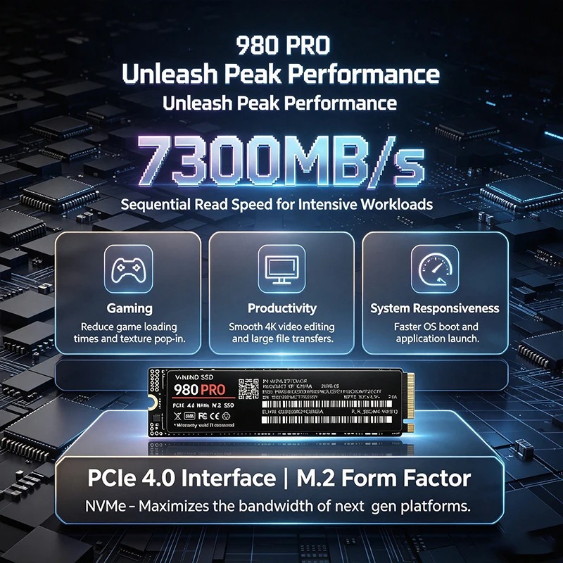 980 PRO 高速PCIe 4.0 x4 M.2 2280 - M.2 Nvme 4Tb Pcie 4.0 Ssd のレビューと価格