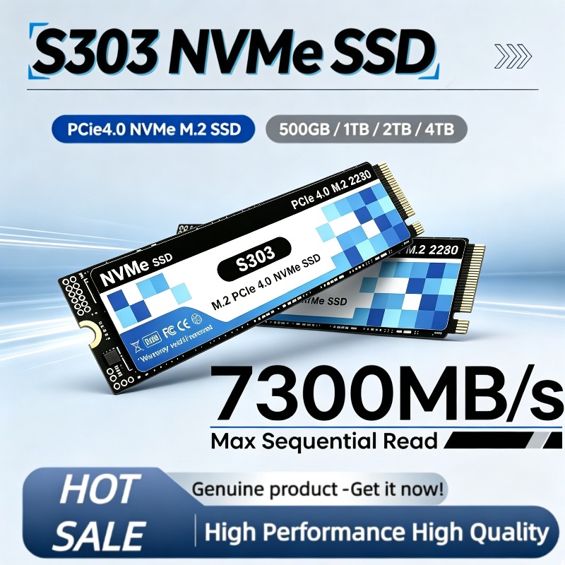 S303 4TB SSD NVMe M.2 PCIe 4.0 - M.2 Nvme 4Tb Pcie 4.0 Ssd のレビューと価格