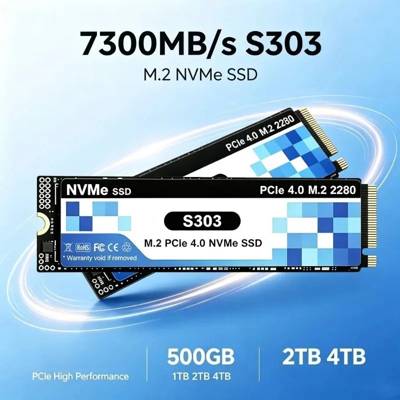 S303 4TB SSD NVMe M.2 PCIe 4.0 - M.2 Nvme 4Tb Pcie 4.0 Ssd のレビューと価格
