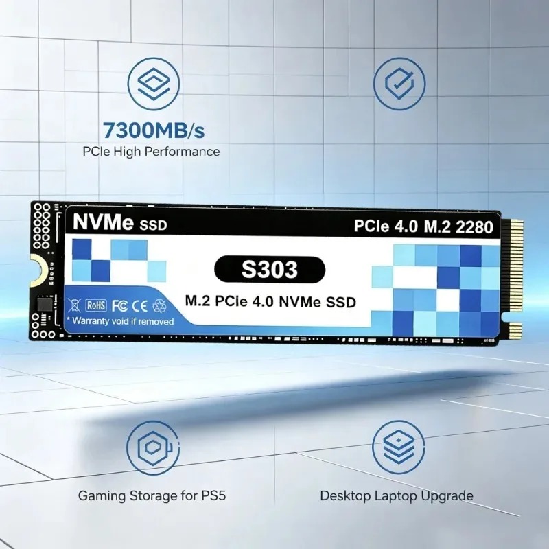 S303 4TB SSD NVMe M.2 PCIe 4.0 - M.2 Nvme 4Tb Pcie 4.0 Ssd のレビューと価格