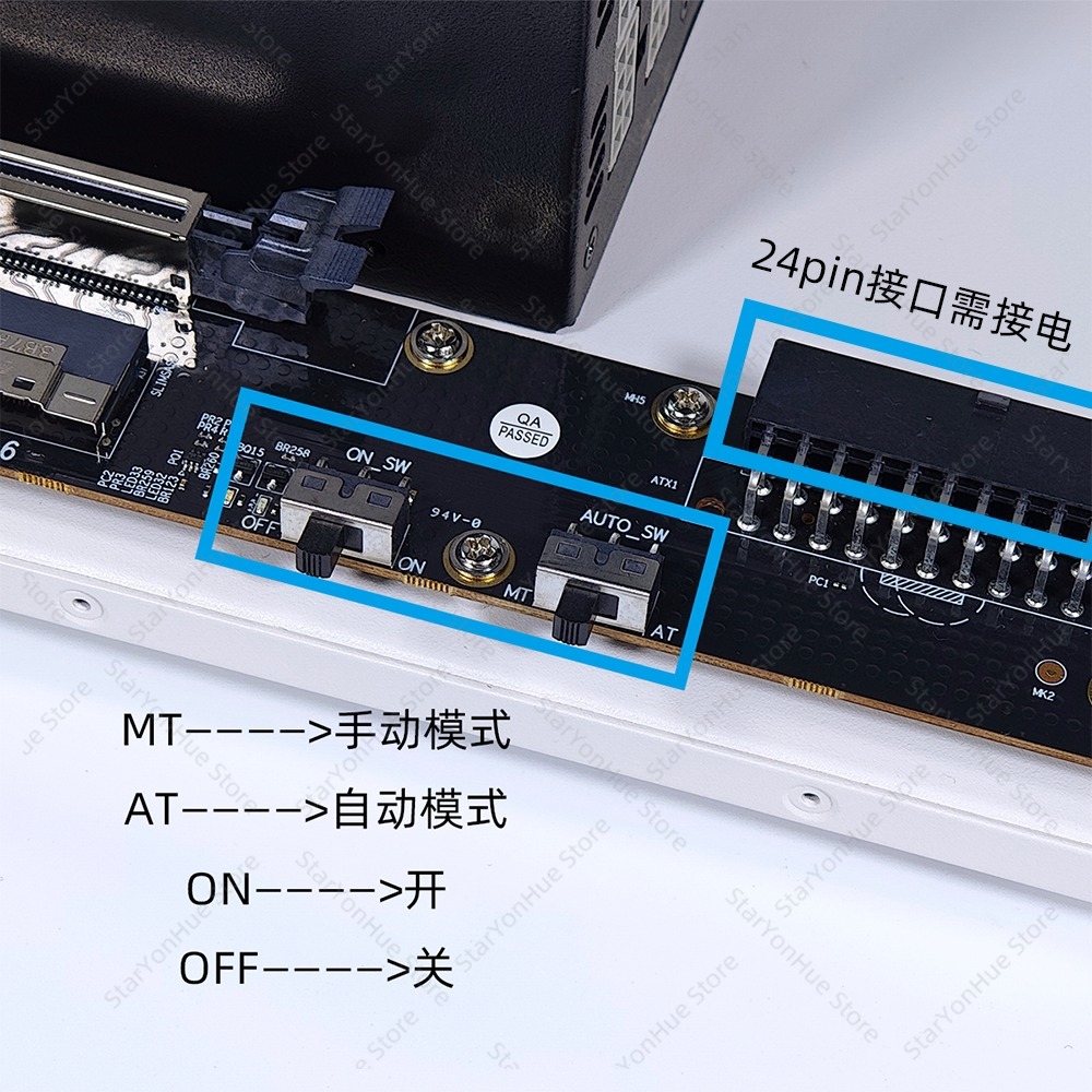OcuLink SlimSAS 外部GPUドックブラケット  - External Gpu Dock Pcie 4.0 Oculink のレビューと価格