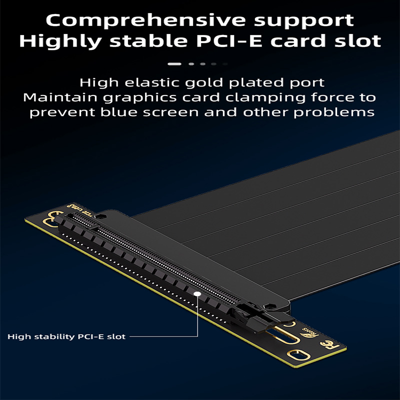 TEUCER 垂直 GPU 取り付けブラケット グラフィック - Pcie 4.0 X16 Riser Cable 90 Degree のレビューと価格
