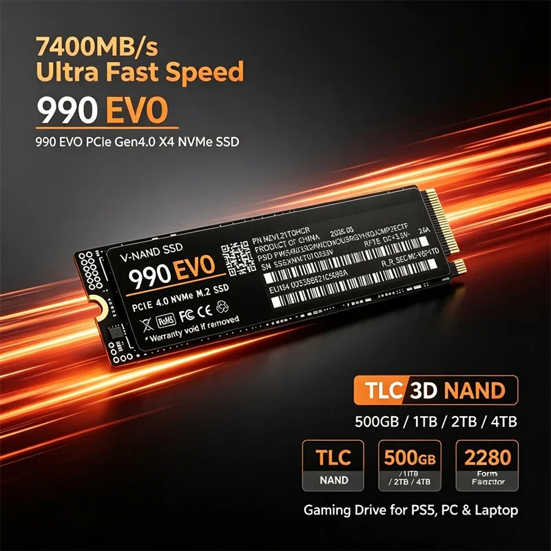ゲーミング用M.2 NVMe SSD 990 EVO PCI - M.2 Nvme 4Tb Pcie 4.0 Ssd のレビューと価格