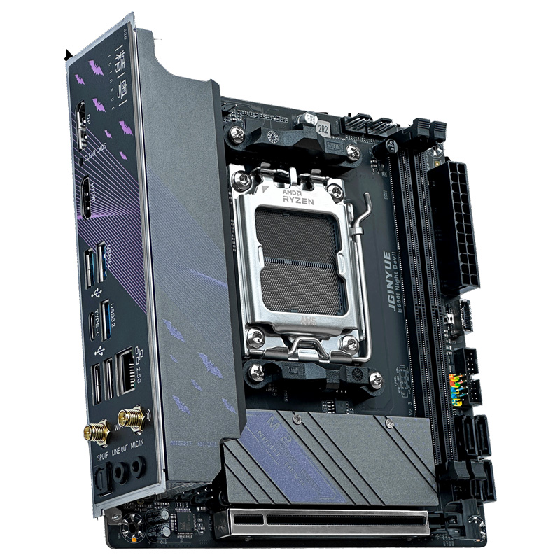 JGINYUE B650I ナイトデビル WiFi AM5  - B650 Itx Motherboard Wifi のレビューと価格