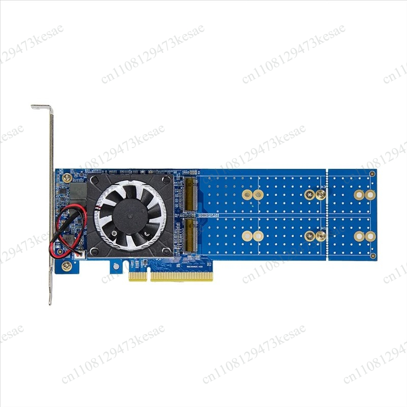 PCIe 4.0 NVMe M.2 拡張カード、PLX880 - Quad M.2 Nvme Pcie Bifurcation Card のレビューと価格