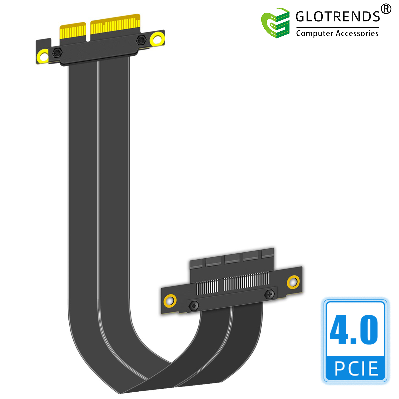 PCIe 4.0 X4 ライザーケーブル、180度ストレート - Pcie 4.0 X16 Riser Cable 90 Degree のレビューと価格