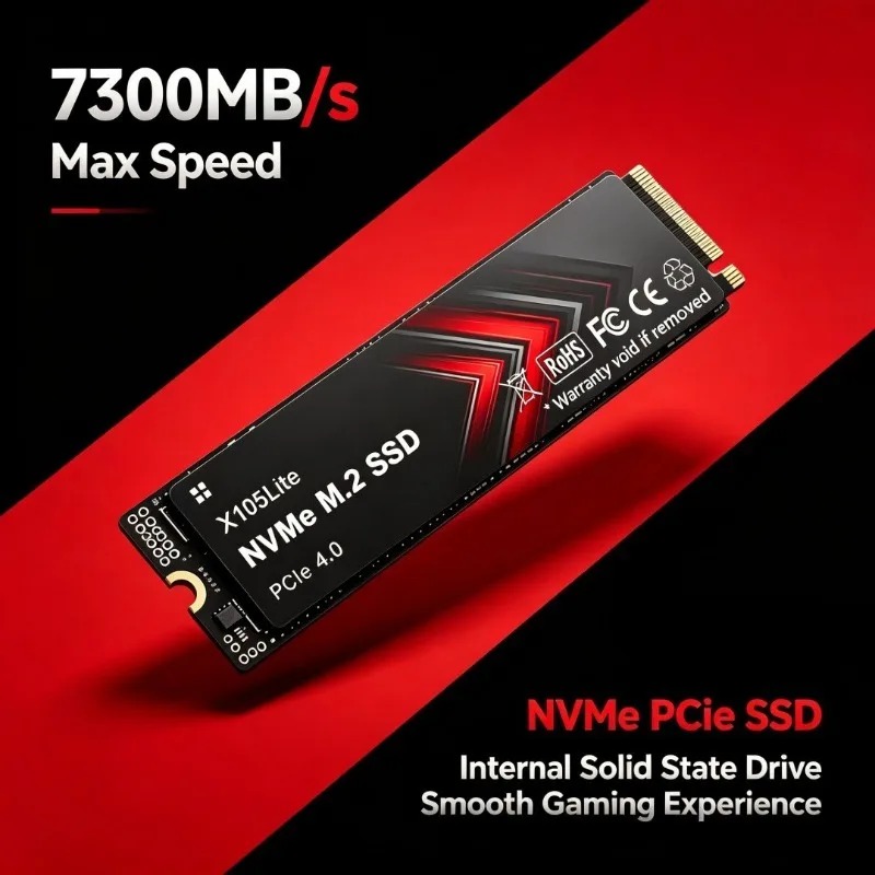 X105Lite M.2 NVMe SSD PCIe 4.0 - M.2 Nvme 4Tb Pcie 4.0 Ssd のレビューと価格