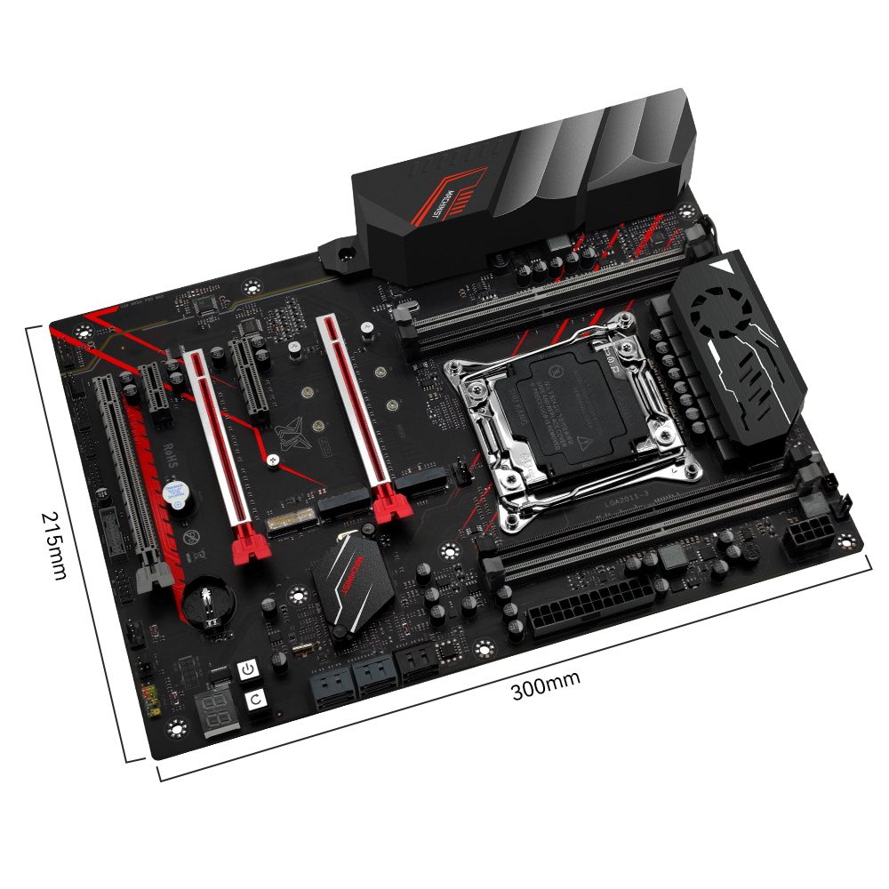 MACHINIST X99 MR9A PRO MAX マザー - X99 Dual Cpu Motherboard Combo のレビューと価格