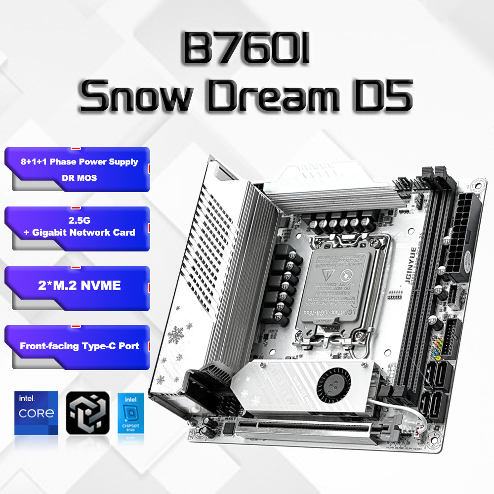 B760i ARGB WIFI DDR5 マザーボード mi - Lga 1700 Ddr5 Itx Motherboard のレビューと価格
