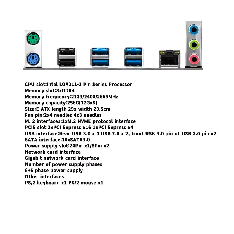 X99 デュアルマザーボード CPU LGA 2011-3対 - X99 Dual Cpu Motherboard Combo のレビューと価格