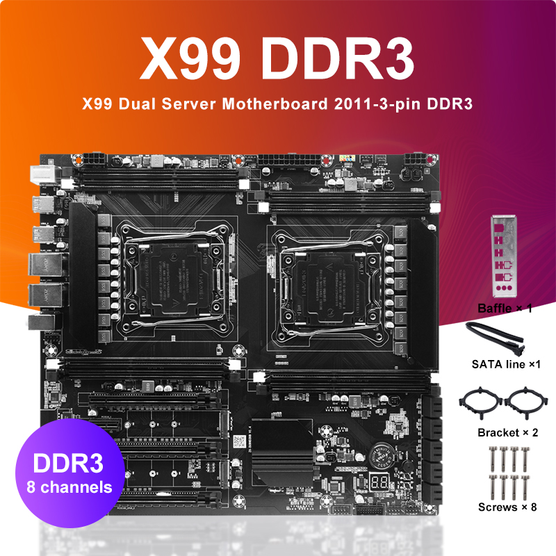 X99 デュアルソケット Cpu マザーボード Lga201 - X99 Dual Cpu Motherboard Combo のレビューと価格